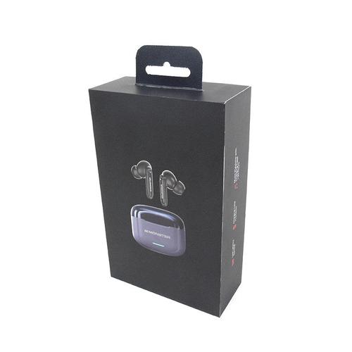 厂家批发耳机包装盒 3c数码电子产品包装蓝牙无线耳机盒子带挂钩